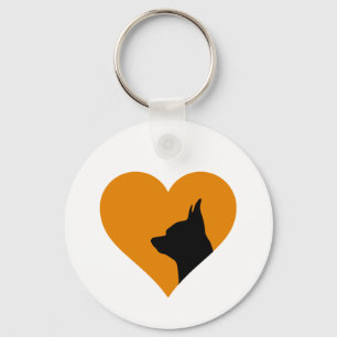 Chihuahua key ring