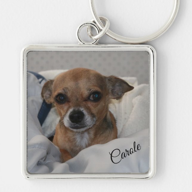 Chihuahua Key Ring (Front)