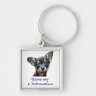 Chihuahua Key Ring