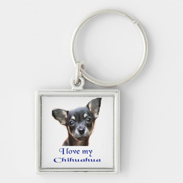 Chihuahua Key Ring (Front)