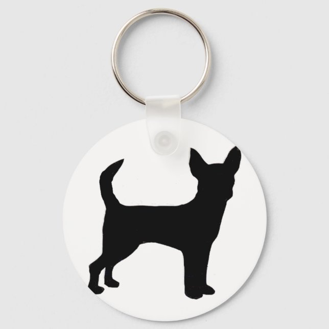 chihuahua key ring (Front)