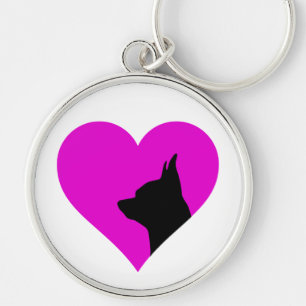 Chihuahua key ring