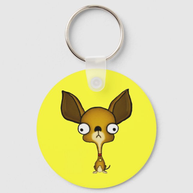 Chihuahua Keychain (Front)