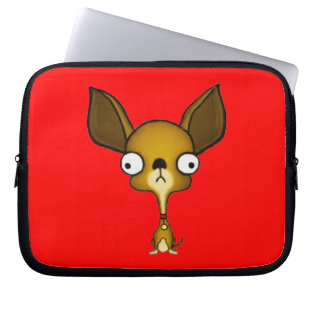 Chihuahua Laptop Sleeve (Front)