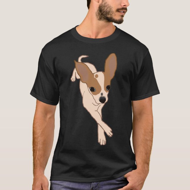 Chihuahua Legs Crossed T-Shirt (Front)