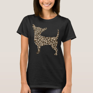 Chihuahua Leopard Pattern Funny Chihuahua Dog T-Shirt