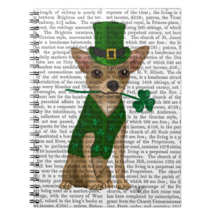 Chihuahua Leprechaun Notebook