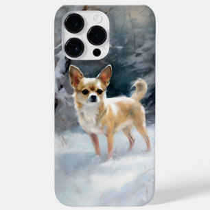 Chihuahua  Let It Snow Christmas Case-Mate iPhone 14 Pro Max Case