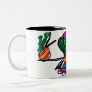 Chihuahua love it Two-Tone coffee mug