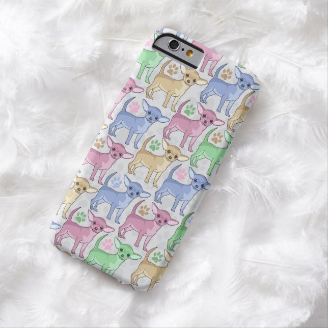 Chihuahua Lover Colourful Pattern Case-Mate iPhone Case (In Situ)