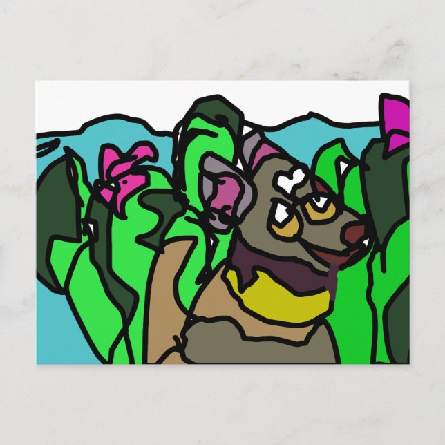 Chihuahua lover  postcard (Front)