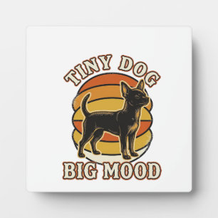 Chihuahua Lover Shirt Retro Engraved Dog Humour De Plaque