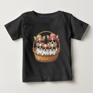 Chihuahua lustige Welpen Baby T-Shirt