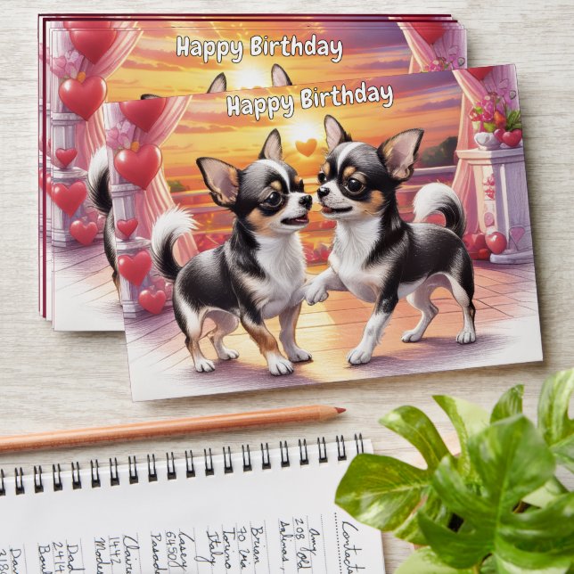 Chihuahua lustige Welpen Envelope (Stacked)