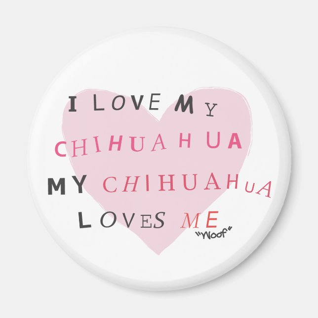 Chihuahua Magnet (Front)
