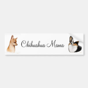 Chihuahua Mama Bumper Sticker