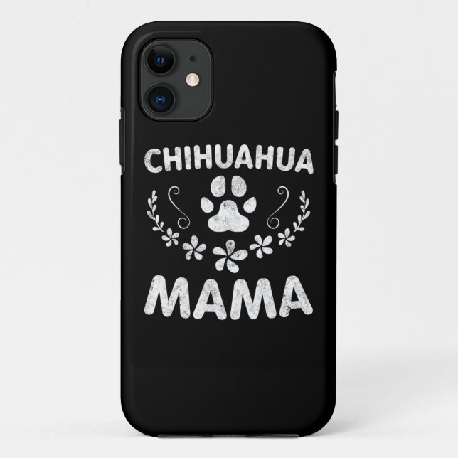 Chihuahua Mama Case-Mate iPhone Case (Back)