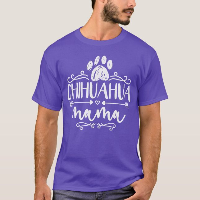 Chihuahua Mama Chihuahua Dog Lover Dogs Owner boy  T-Shirt (Front)