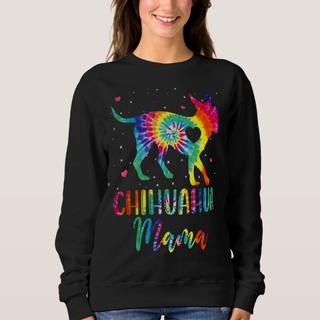 Chihuahua Mama Chihuahuas Dog  Women Sweatshirt (Front)