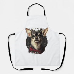 Chihuahua  Merry Christmas  X-Mas Tree  Cute   Apron