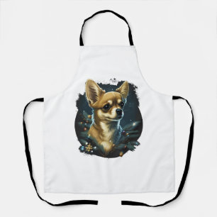 Chihuahua  Merry Christmas  X-Mas Tree  Cute    Apron