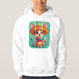 Chihuahua  Mexico  Cinco de Mayo  Funny Dog   (2) Hoodie