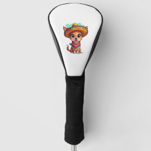 Chihuahua Mexico Cinco de Mayo Funny Dog (7) Golf Head Cover