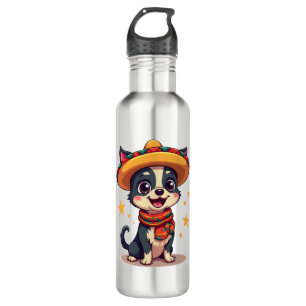 Chihuahua Mexico Cinco de Mayo Funny Dog Copy 710 Ml Water Bottle
