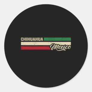 Chihuahua Mexico Classic Round Sticker