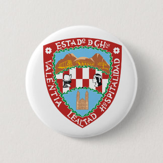 Chihuahua, Mexico flag 6 Cm Round Badge