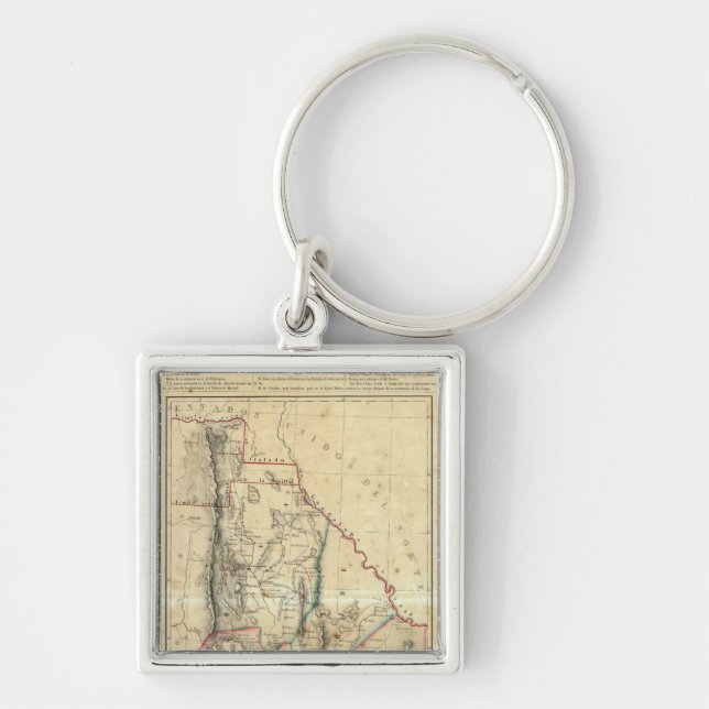 Chihuahua, Mexico Key Ring (Front)
