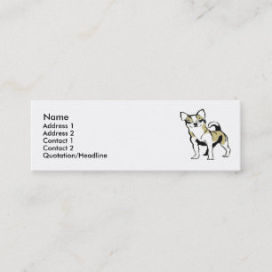 Chihuahua Mini Business Card