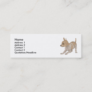 Chihuahua Mini Business Card