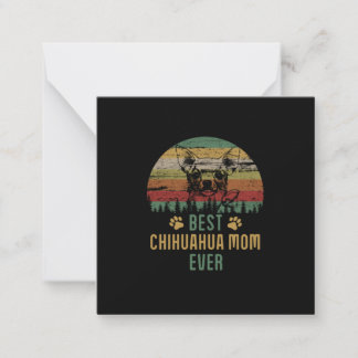 Chihuahua mom card