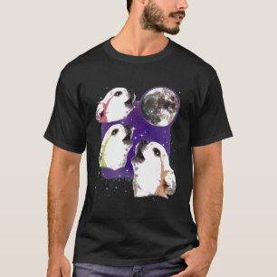 Chihuahua Moon Funny Three Chihuahua Dog Lovers T-Shirt
