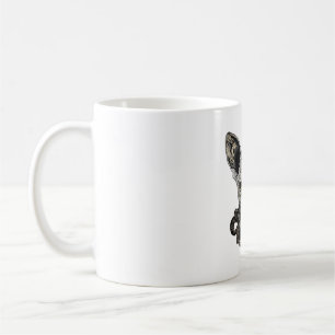 Chihuahua Mosaic Geometrical Art Dog Coffee Mug