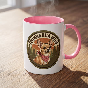 Chihuahua Mum Coffee Mug   Chi Dog Mum Gift