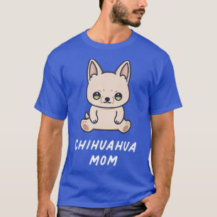 Chihuahua Mum Kawaii Anime Dog Lover Owner Family T-Shirt