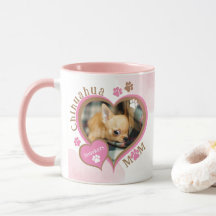 Chihuahua Mum Personalised Photo Mug