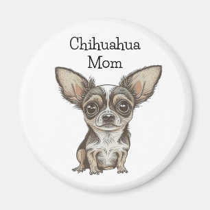 Chihuahua Mum   Proud Chi Owner Magnet