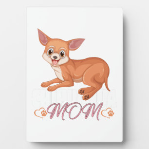Chihuahua Mum Shirt Mothers Day Pet Owner Plaque