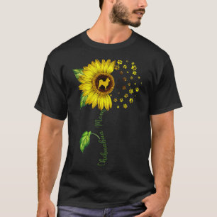 Chihuahua Mum Sunflower Chihuahua Lover Gifts Dog T-Shirt