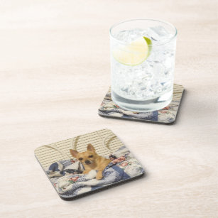 Chihuahua Or Your Photo 6 Piece Coaster Set