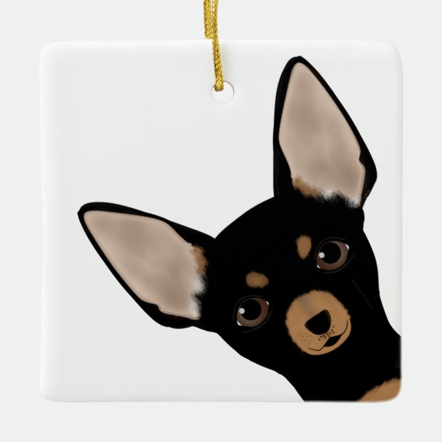 Chihuahua Ornament (Front)