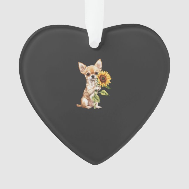 Chihuahua   ornament (Front)