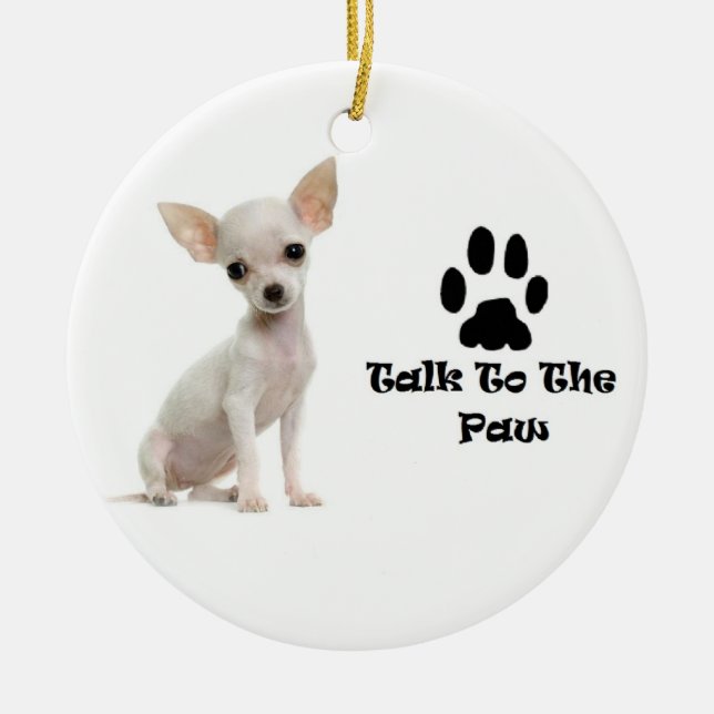 Chihuahua Ornaments (Front)