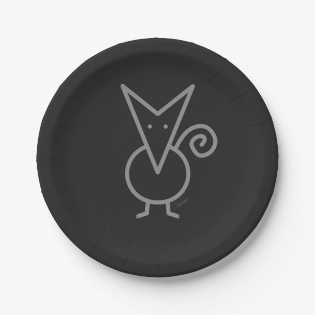 Chihuahua Paper Plate (Front)