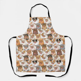 Chihuahua Pattern Apron