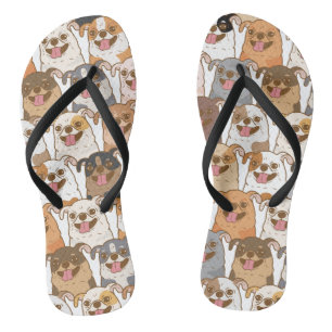 Chihuahua Pattern Thongs