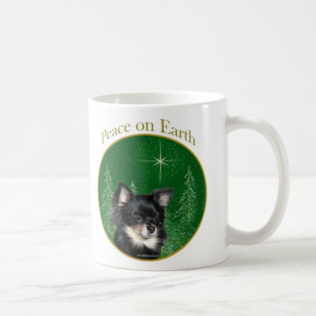 Chihuahua Peace Coffee Mug (Right)
